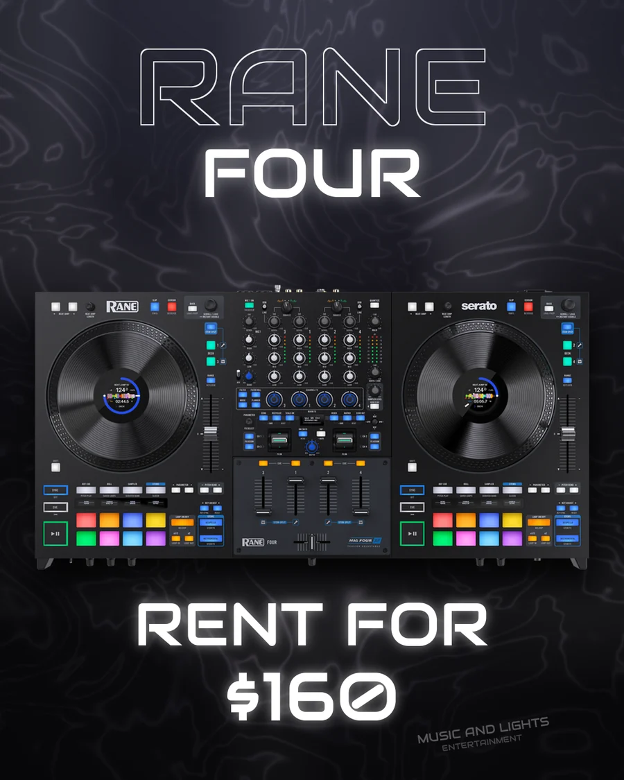 Rane Four, rent for $160