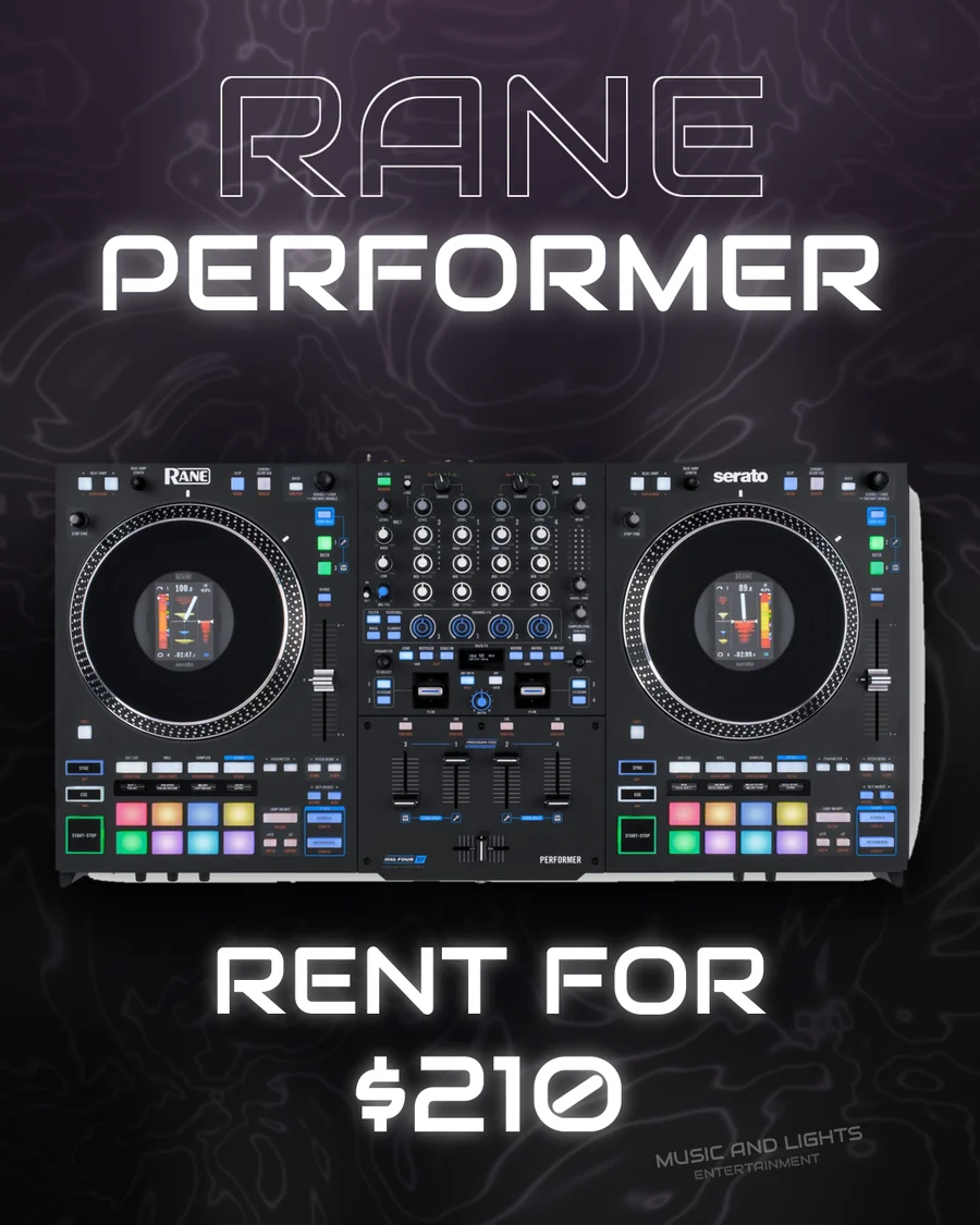 Rane Performer, rent for $210