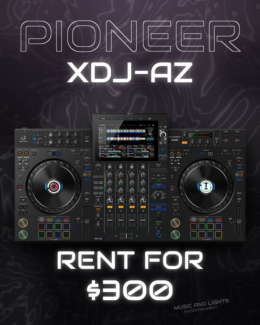 Pioneer XDJ-AZ, rent for $300