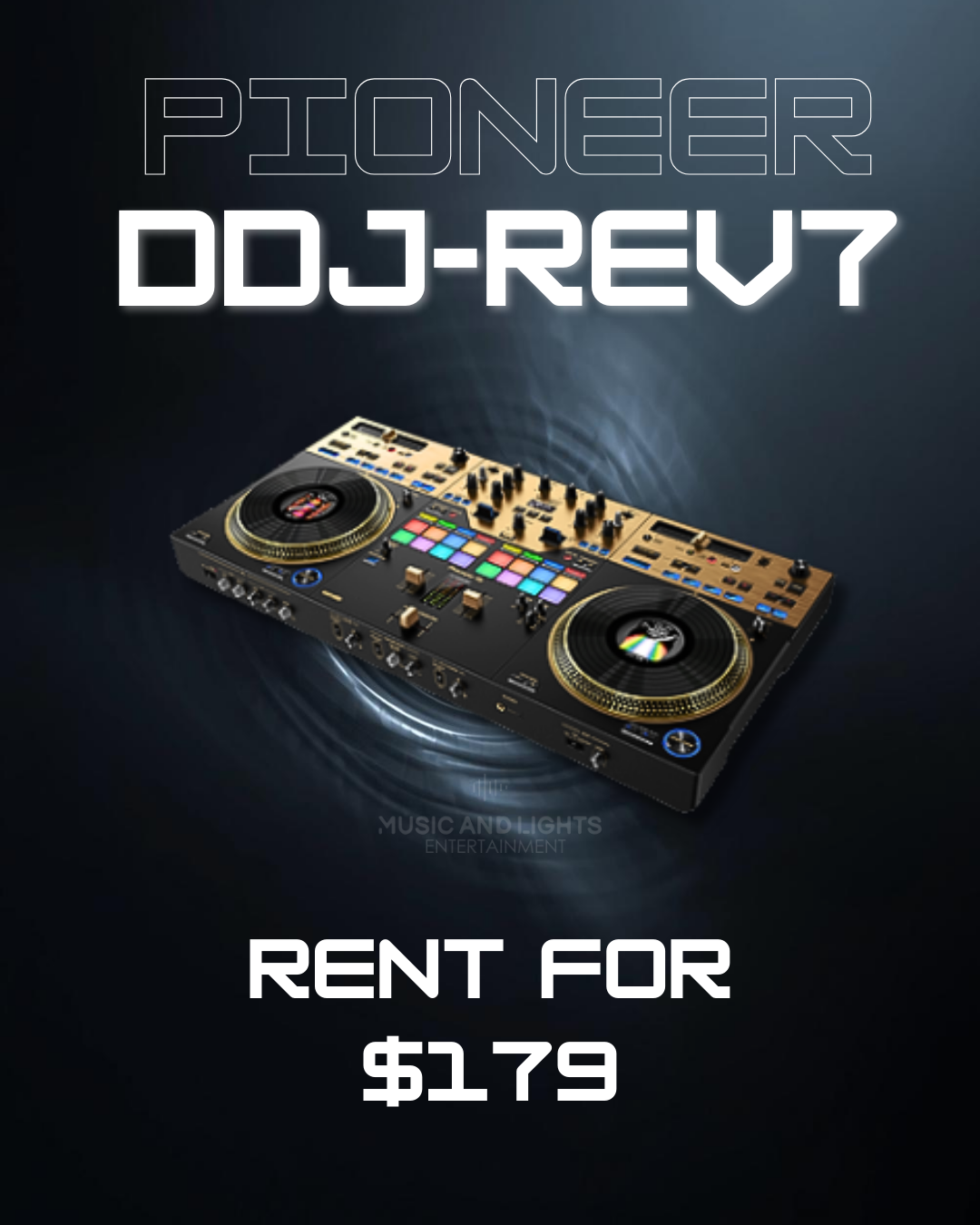 Pioneer DDJ-REV7 — rent for $179
