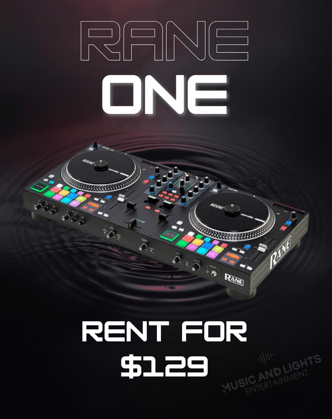Rane One — rent for $129